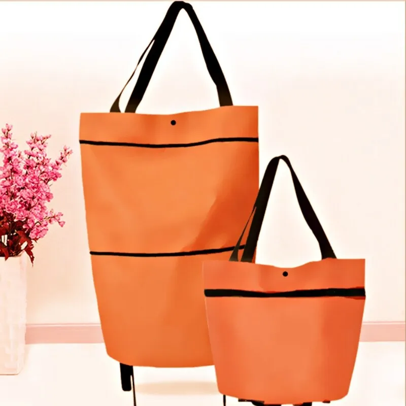 2 in 1 Extensible Shopping Bag on Wheels