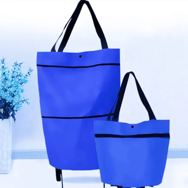 2 in 1 Extensible Shopping Bag on Wheels