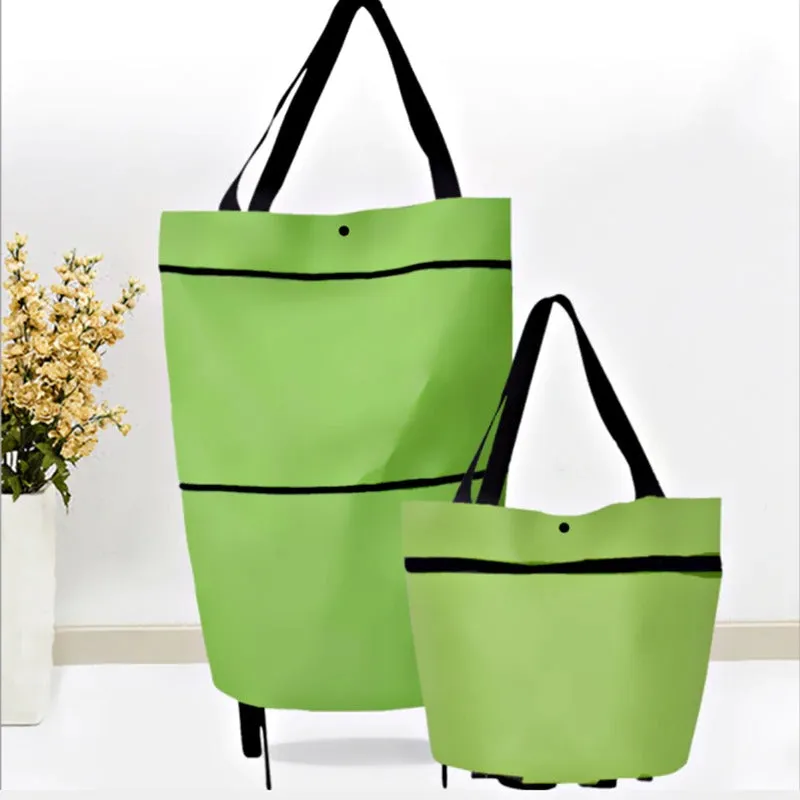 2 in 1 Extensible Shopping Bag on Wheels