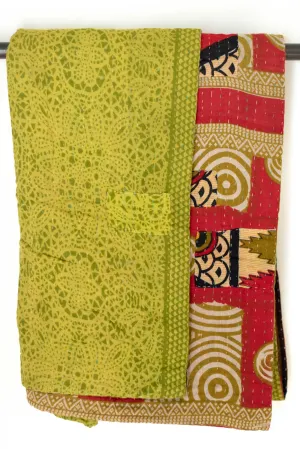 Background Kantha Throw