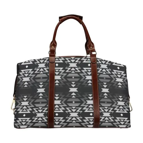 Black Fire Black and Gray Classic Travel Bag