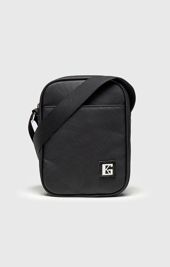 Black iD Vertical Shoulder Bag