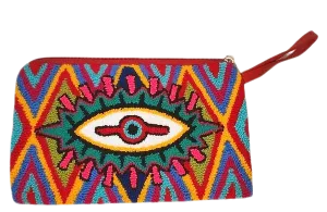 Blakely Handmade Wayuu Punch-needle Clutch