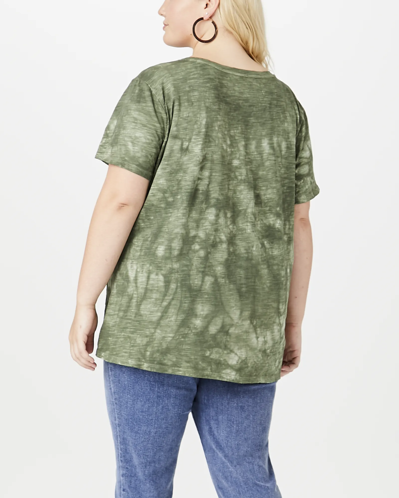 Cali Short-Sleeve Tee | Olive Green