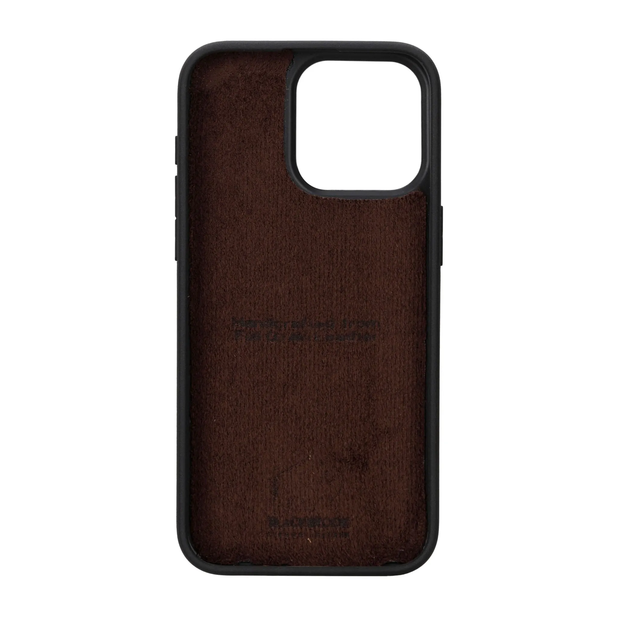 Carter iPhone 16 Pro Max Wallet Case, Distressed Coffee