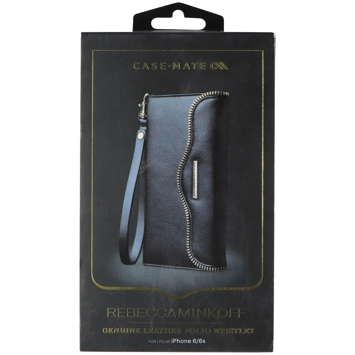 Case-Mate Rebecca Minkoff Leather Wristlet Case for iPhone 6s/6 - Black