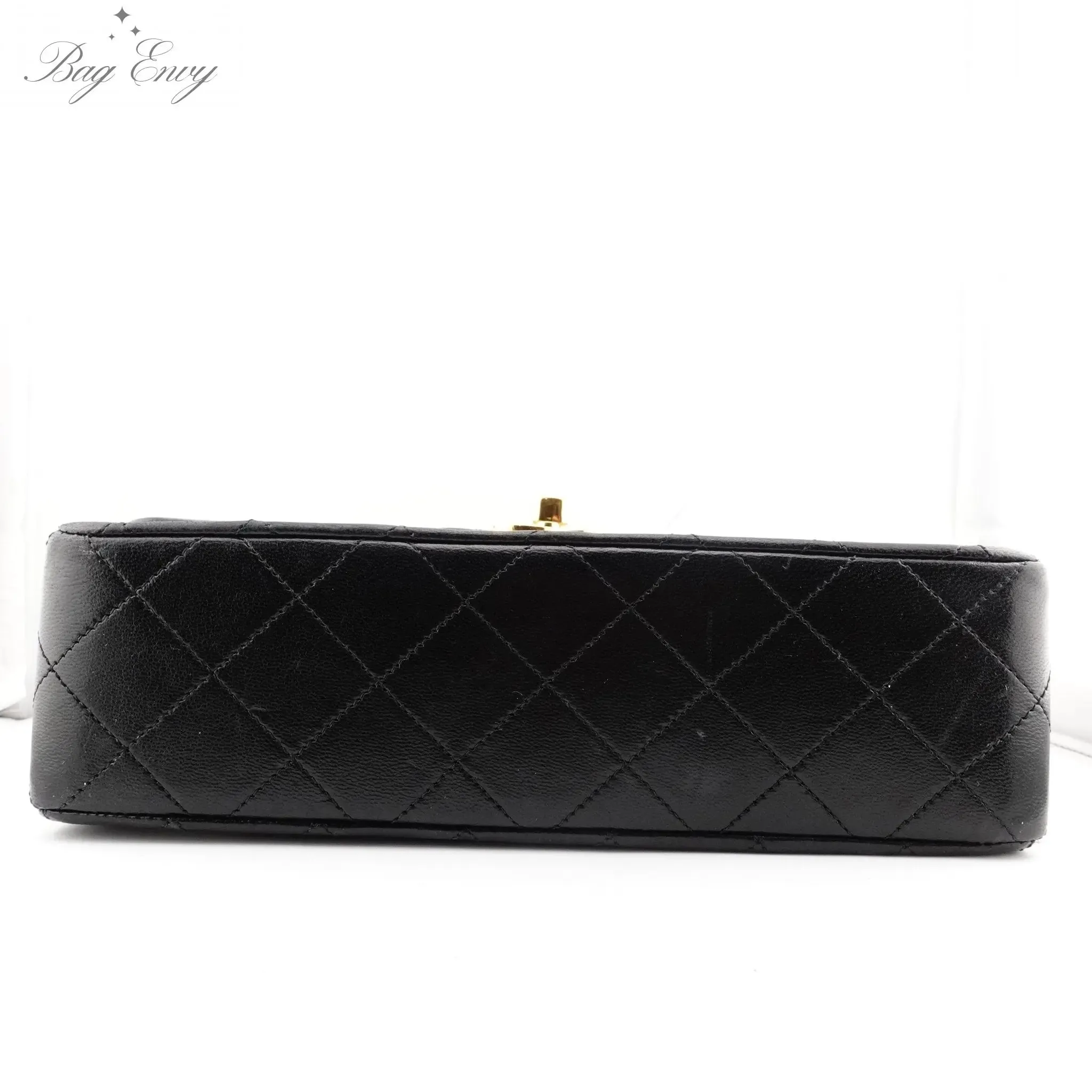 CHANEL Lambskin Small Classic Double Flap Bag