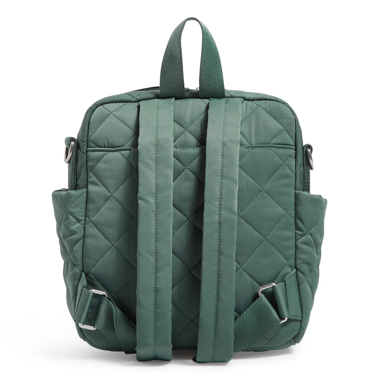 Convertible Small Backpack - Olive Leaf