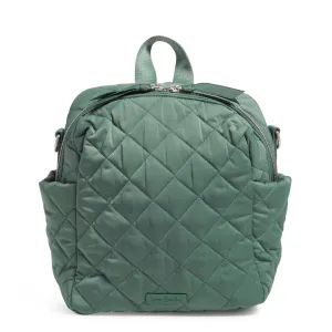 Convertible Small Backpack - Olive Leaf