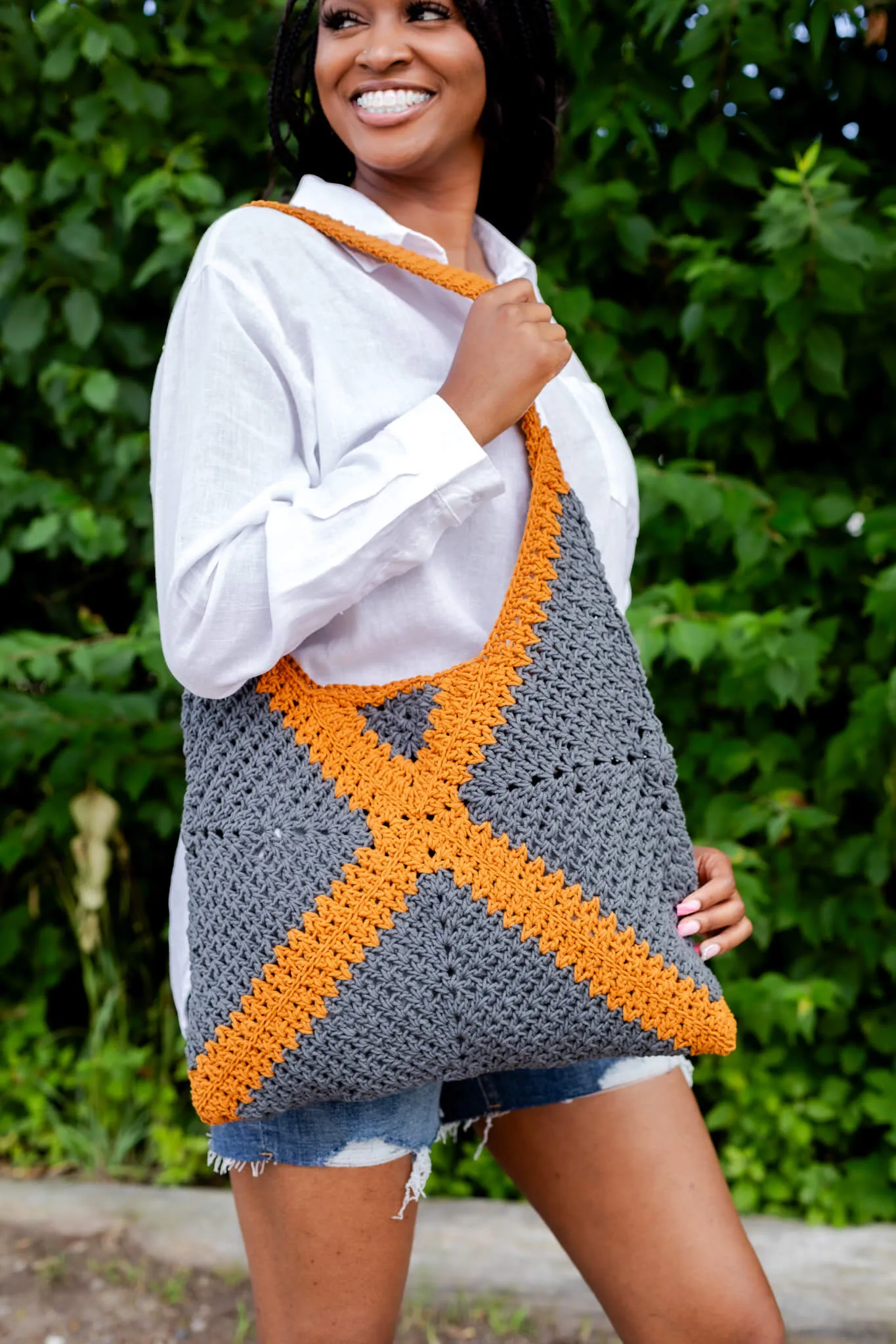 Crochet Kit - Carter Granny Bag