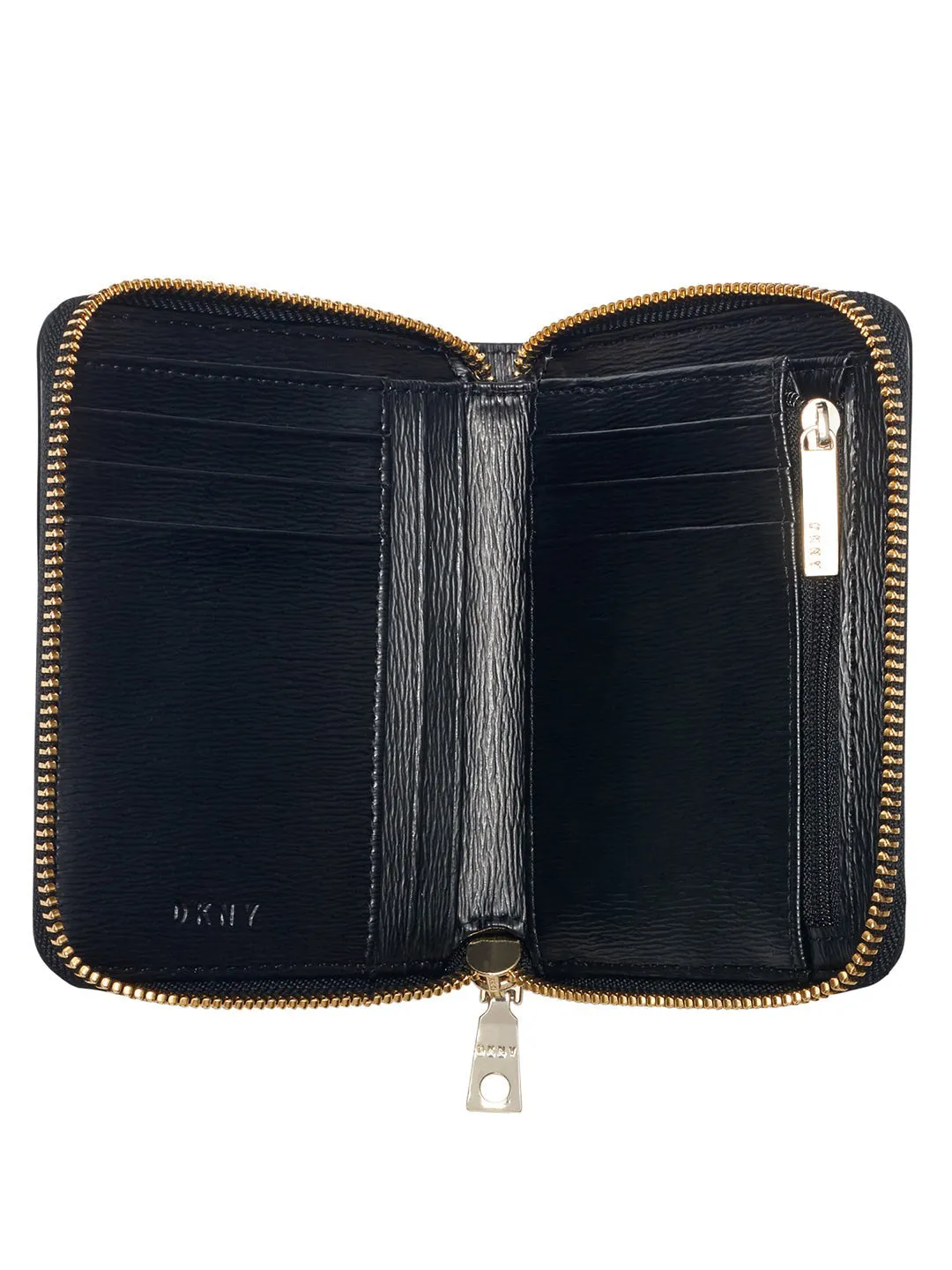 DKNY Women Black Solid Wallet