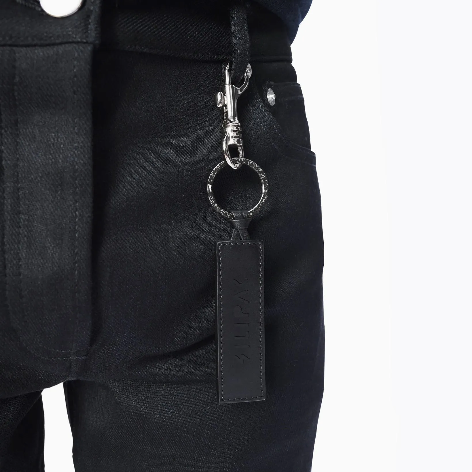 Durable Stylish Key Rings (Snowflake Black)