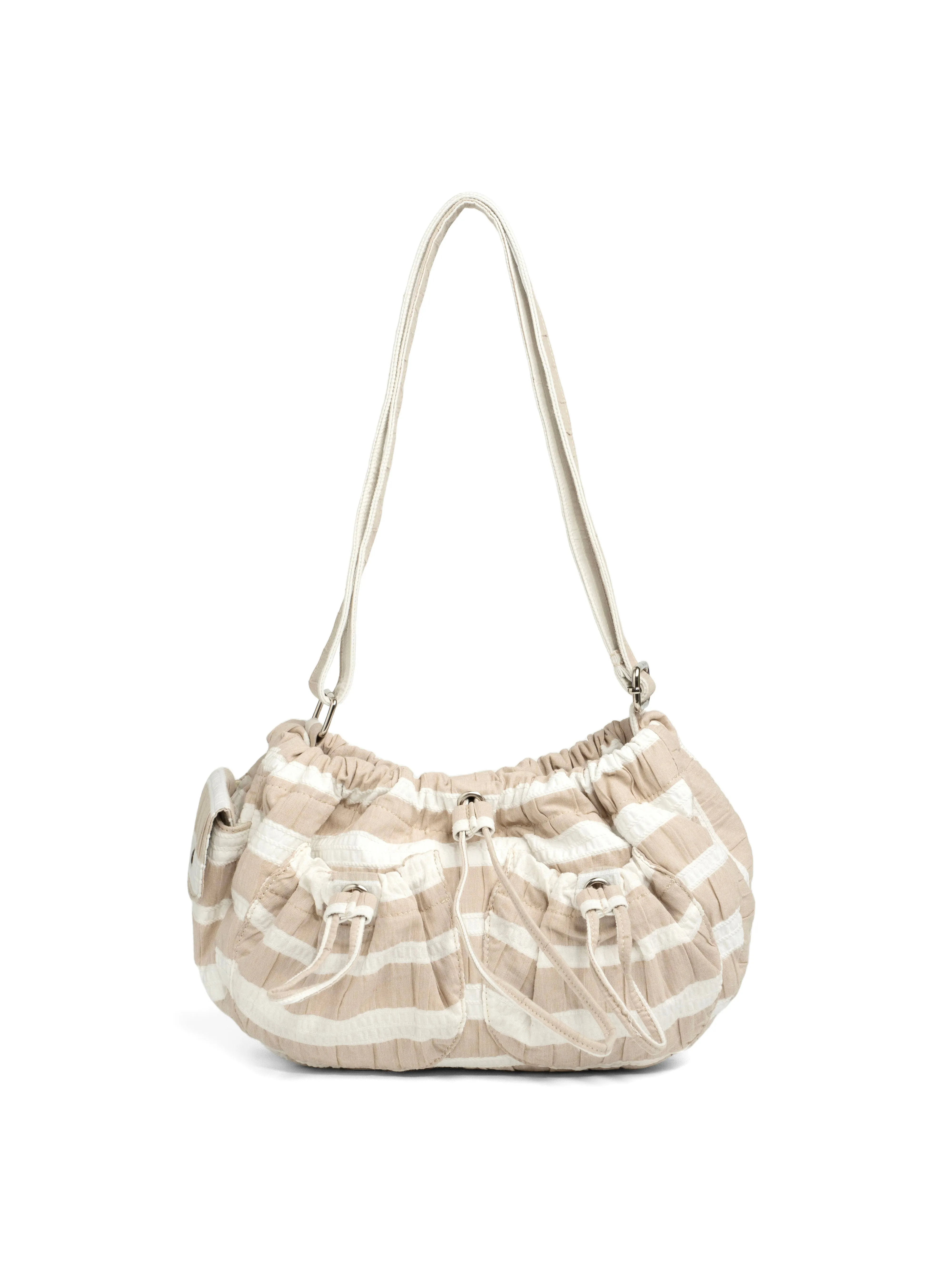 [EM] Toast Cream Puff Collection STRIPE KHAKI