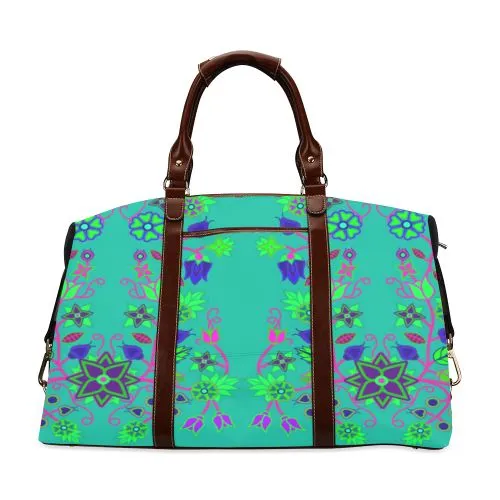 Floral Beadwork Seven Clans Deep Lake Classic Travel Bag