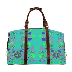 Floral Beadwork Seven Clans Deep Lake Classic Travel Bag