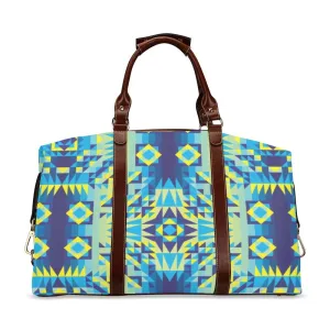 Kaleidoscope Jaune Bleu Classic Travel Bag