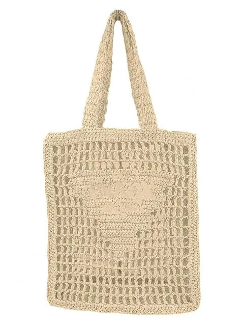 Market Chic Crochet Tote Bag