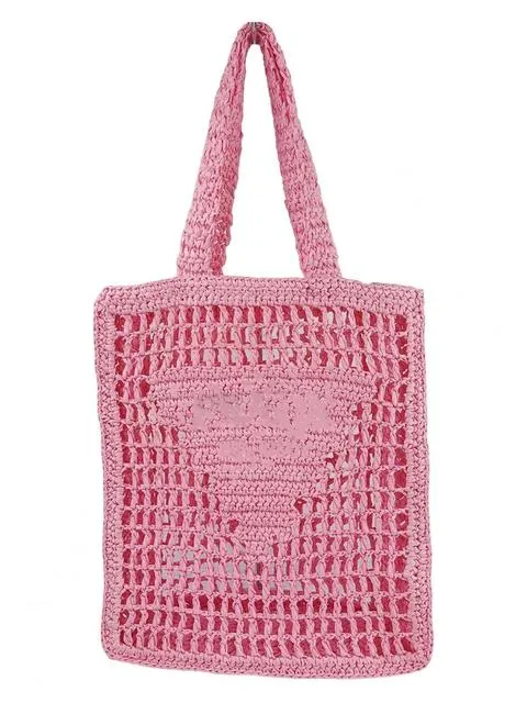 Market Chic Crochet Tote Bag