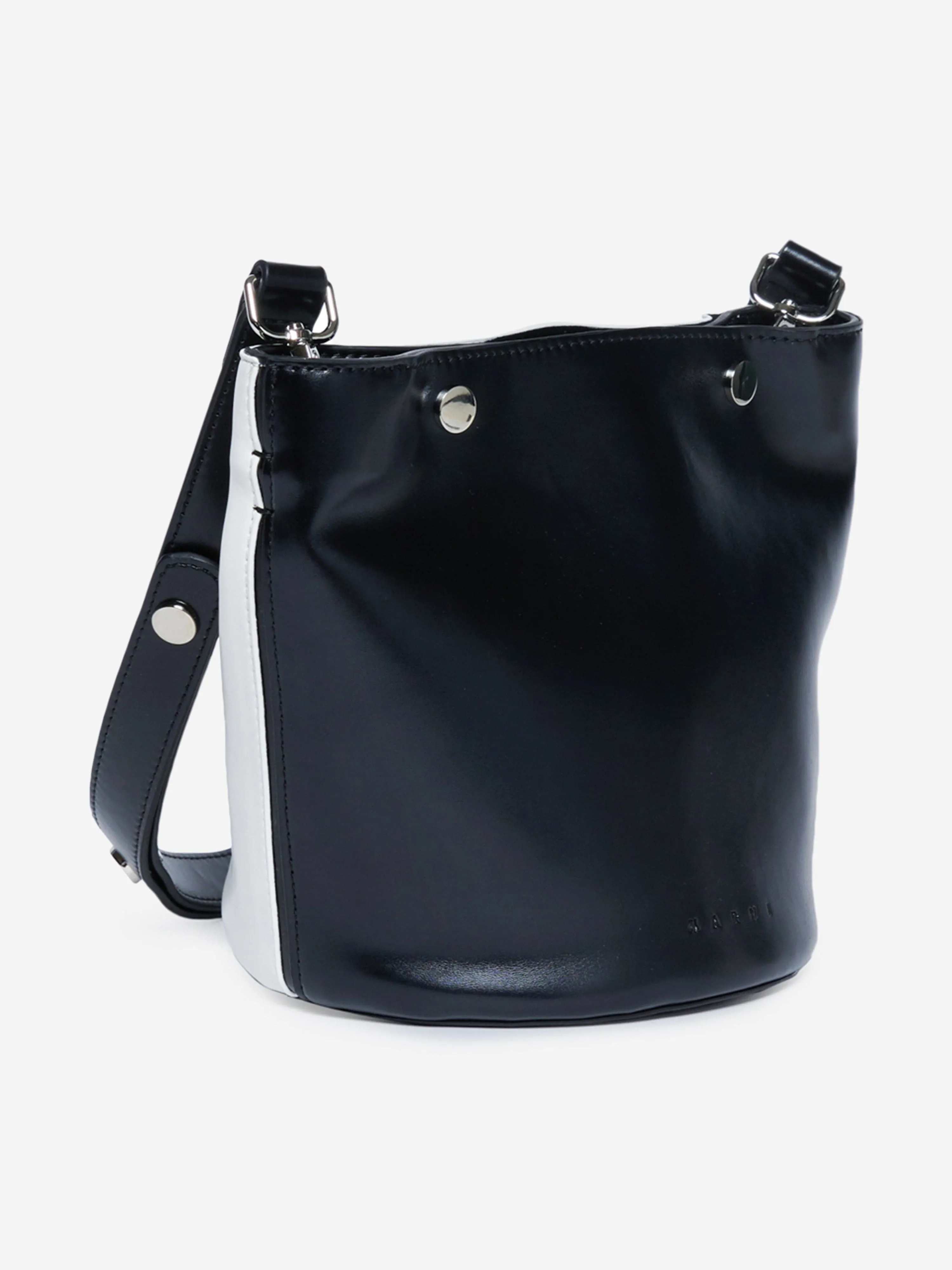 MARNI Girls Bucket Bag in Black (18cm)