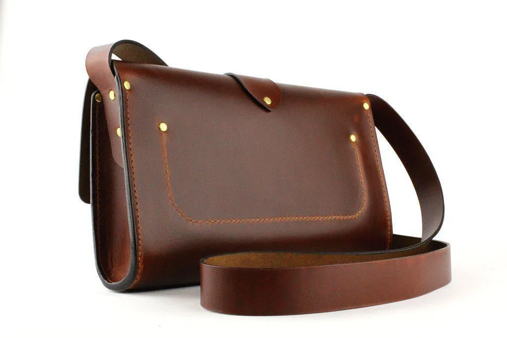 Martine Adeline Purse: Chestnut