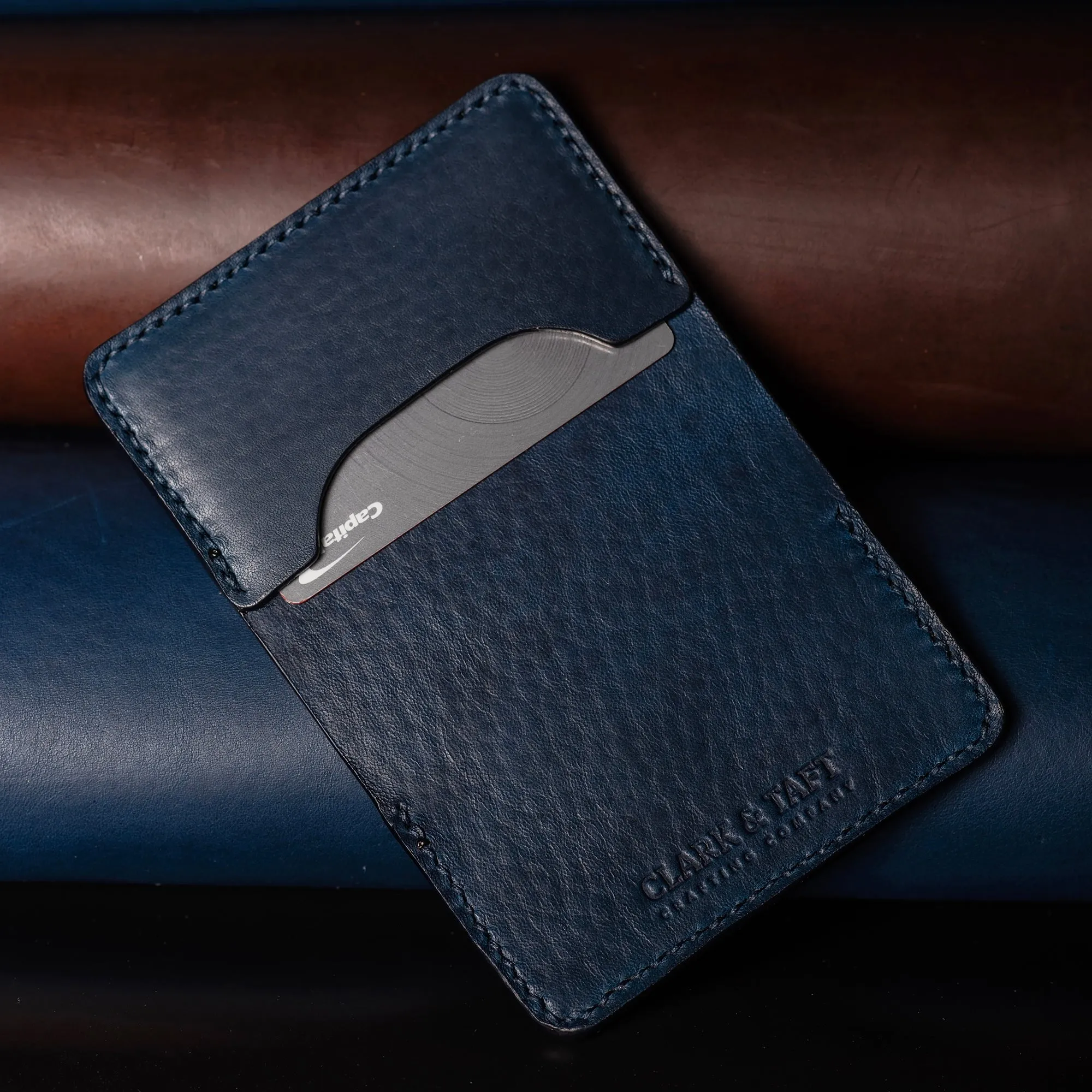 Minimal Leather Bifold Wallet