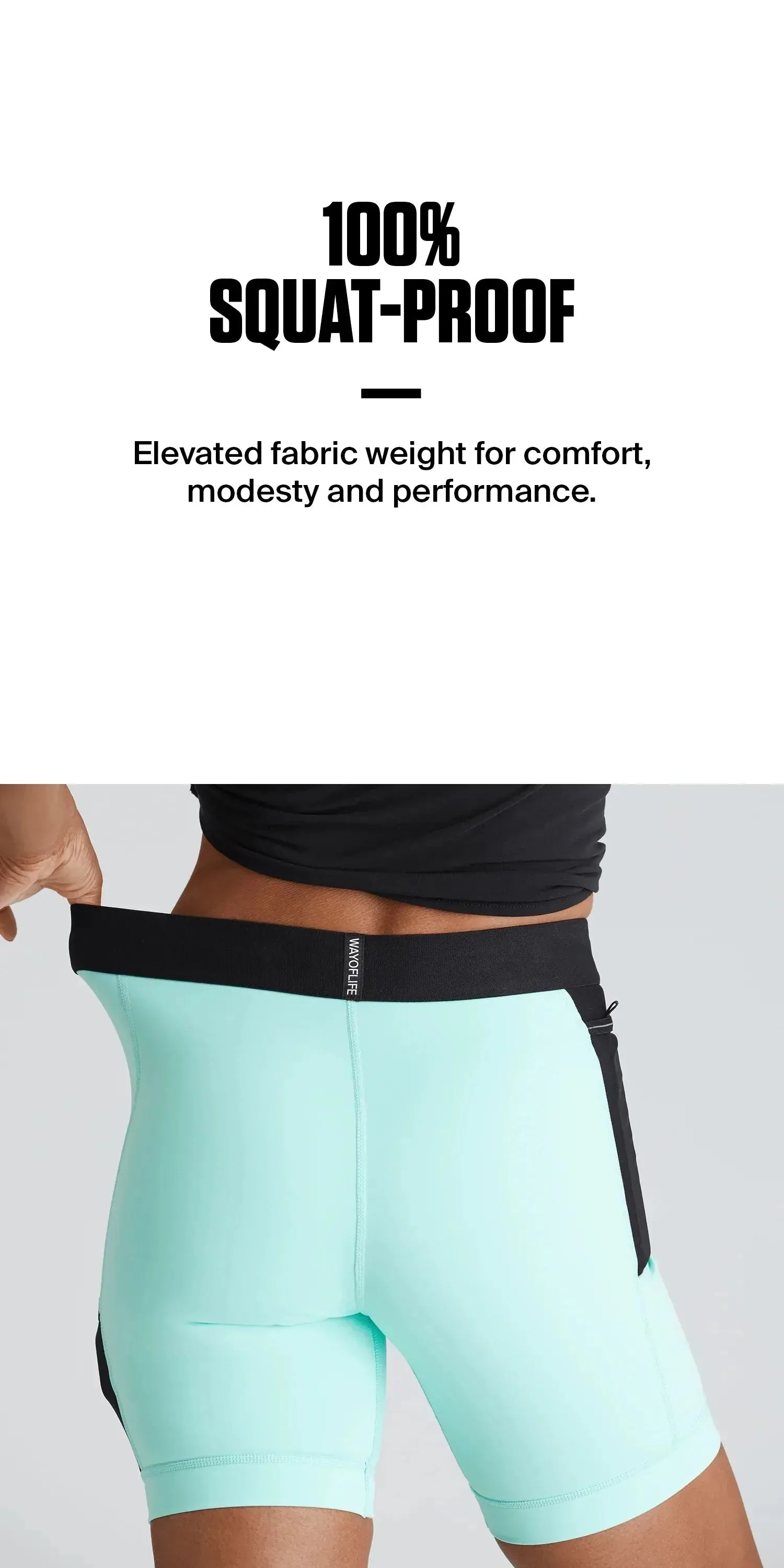 North Moore Biker Short 5-Pack (Black and Black and Black and Black and Black)