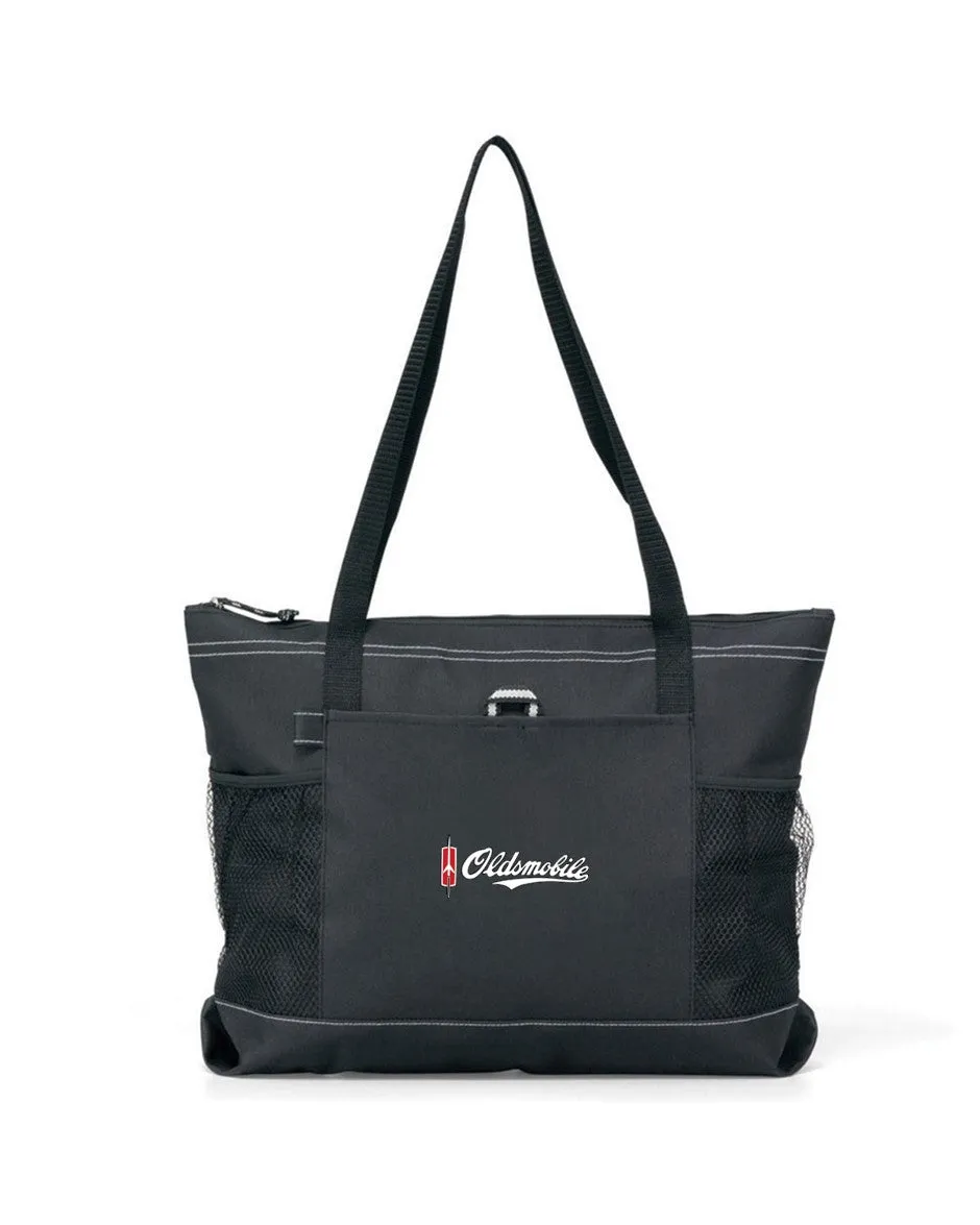 Oldsmobile Nylon Denier durable zippered tote