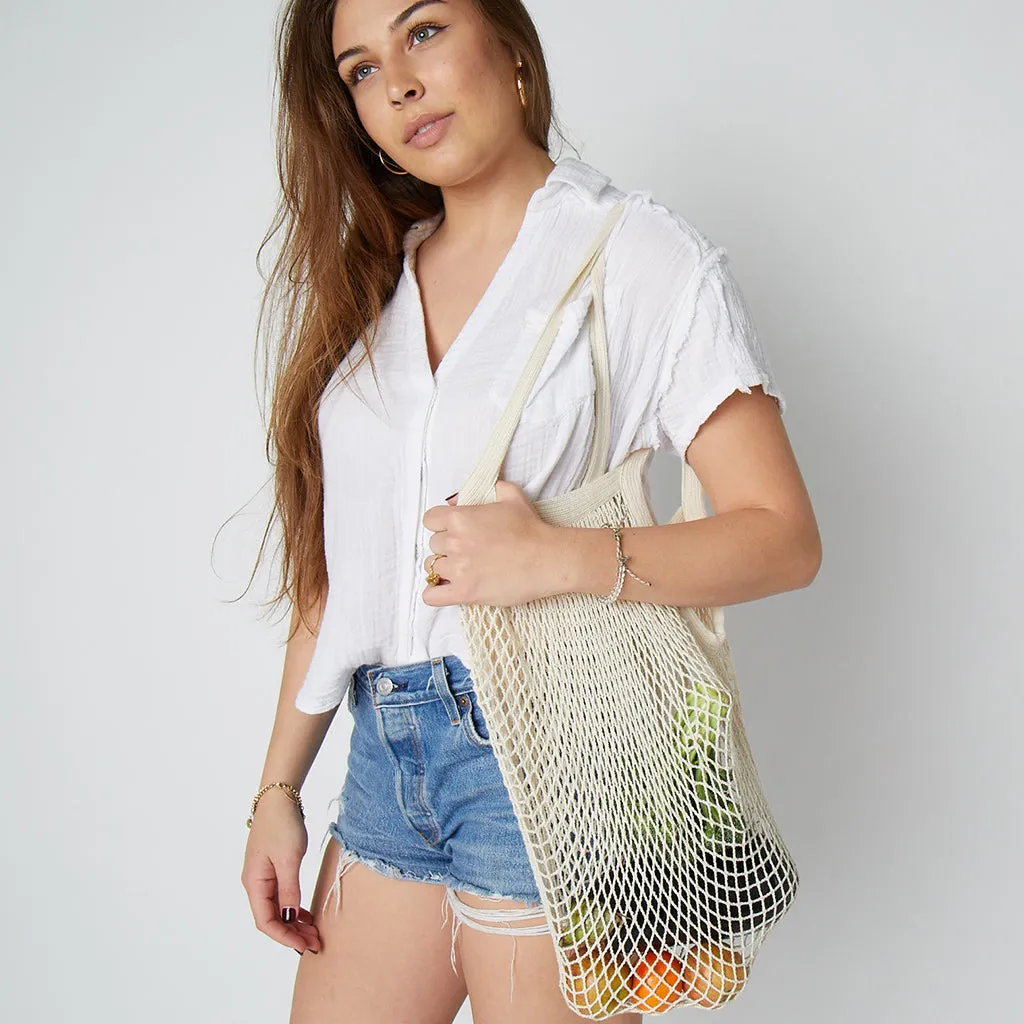 Organic Cotton Mesh Bag - Jord Mesh Tote