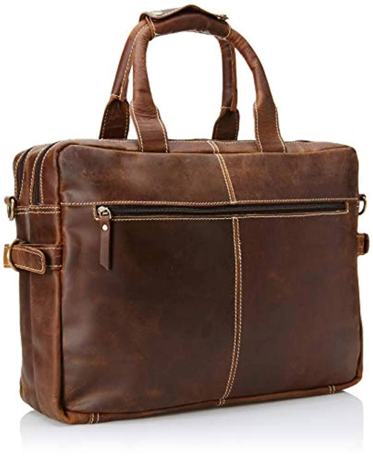 Shark Classic Leather Laptop Bag