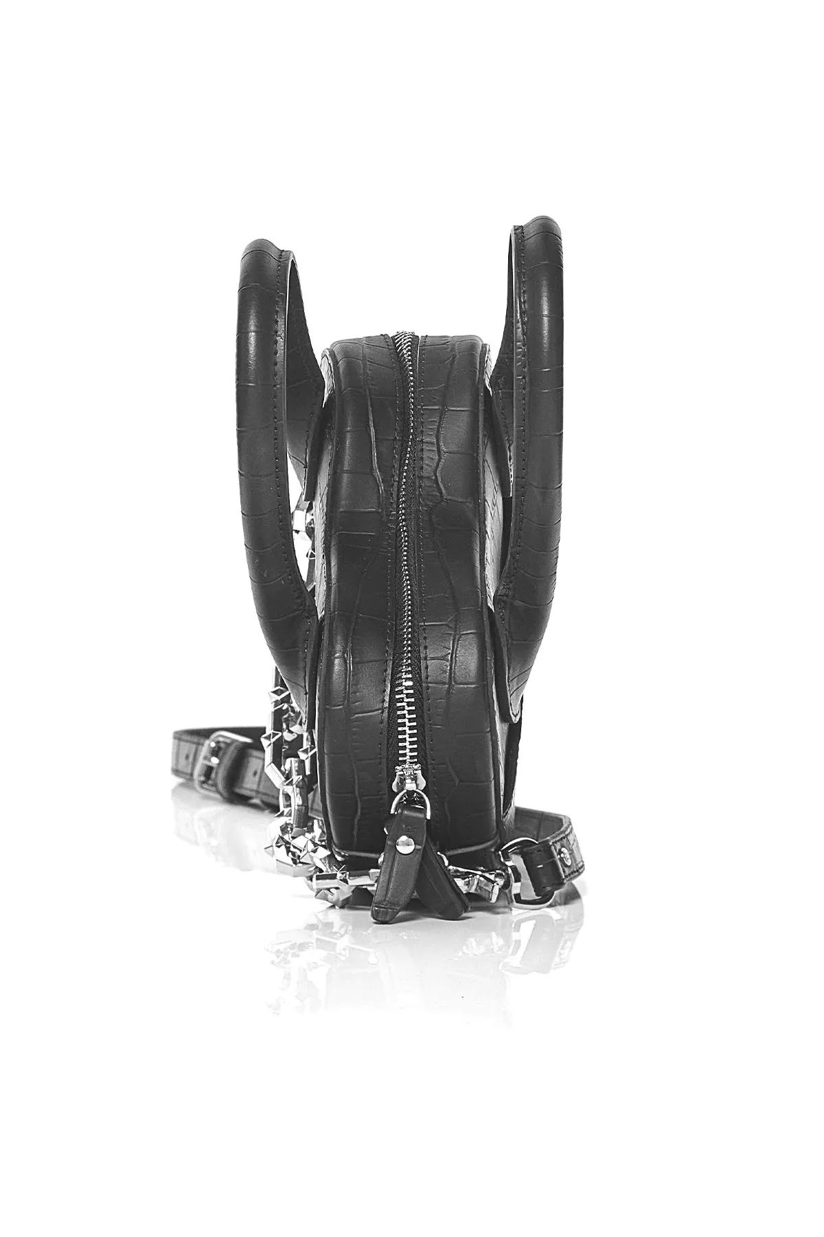 Stolen Girlfriends Club Rebellious Heart Bag - Black Matte