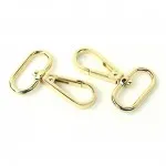 Two Swivel Hooks 1.5"