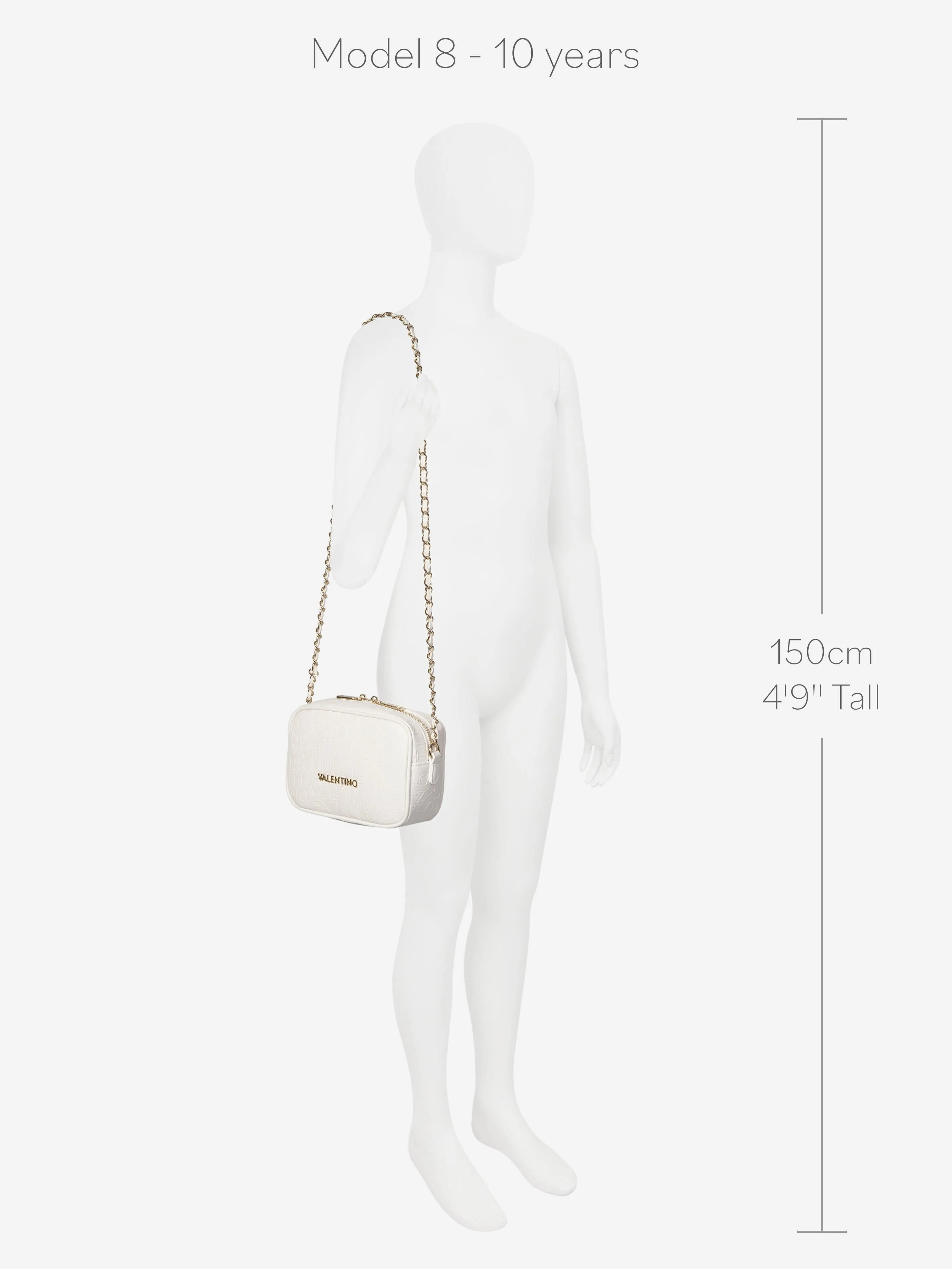 Valentino Girls Relax Camera Bag in White