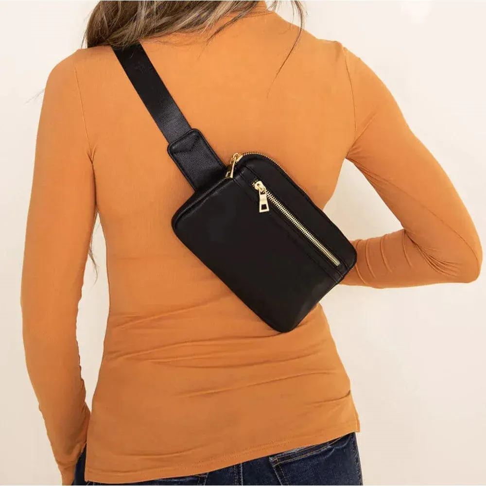 Zipper Fanny Pack Bag